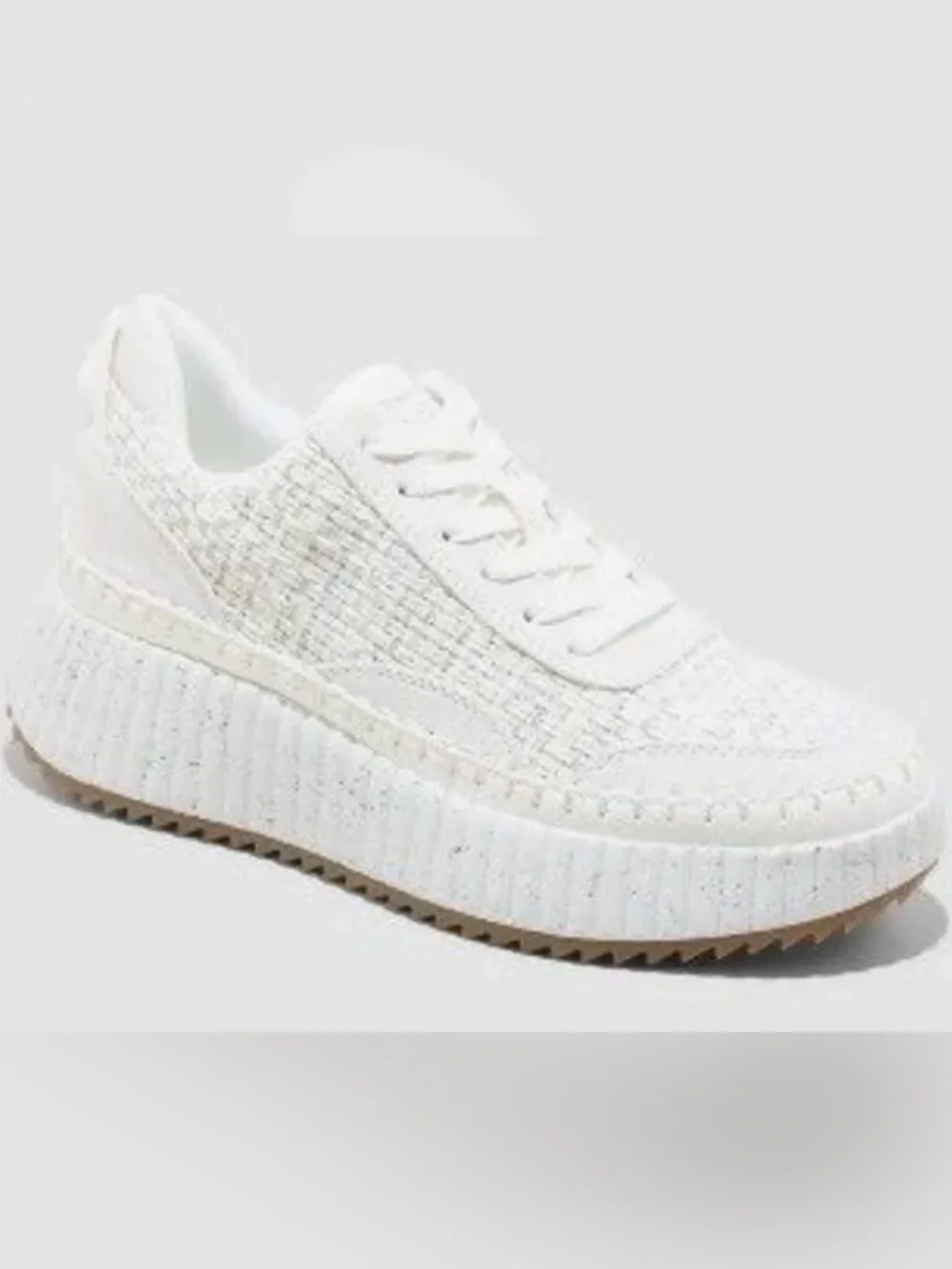 Universal Thread White Platform Knit Sneaker